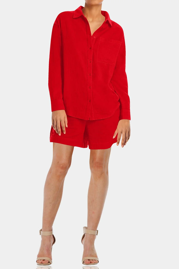 red flowy shorts,
sexy red shorts,
hot red shorts,
Kyle X Shahida,