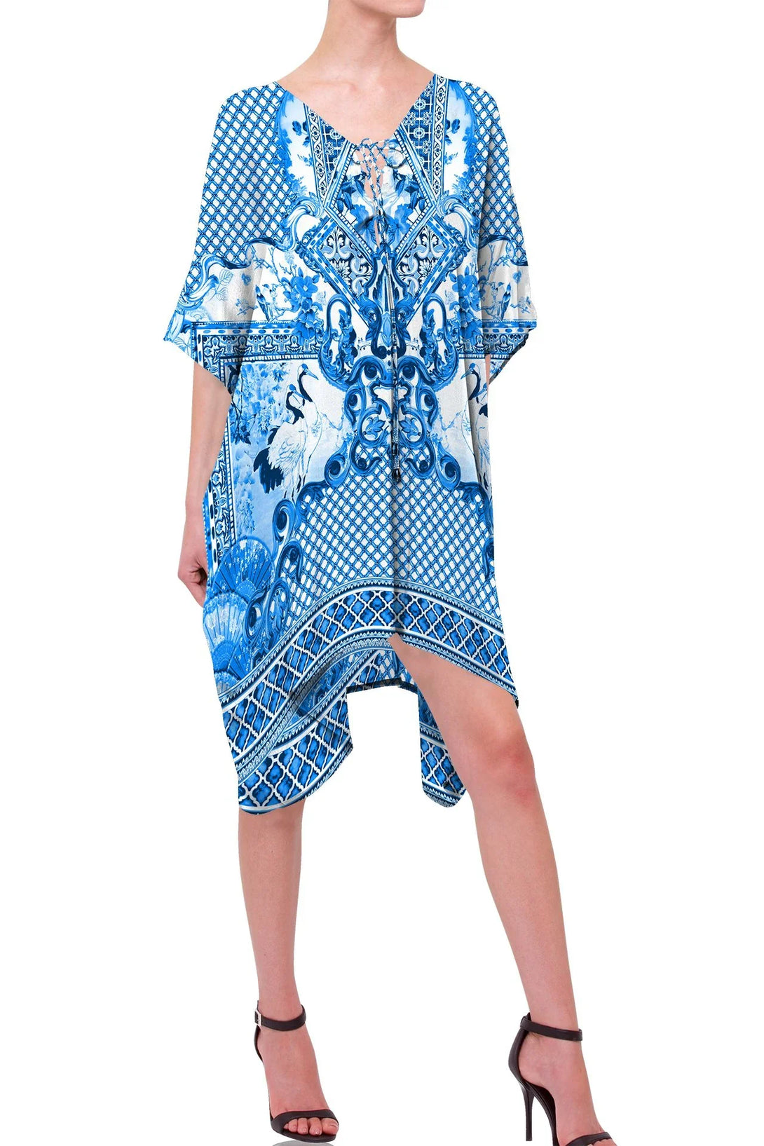  designer kaftan, backless short dress, Shahida Parides, cute short dresses,