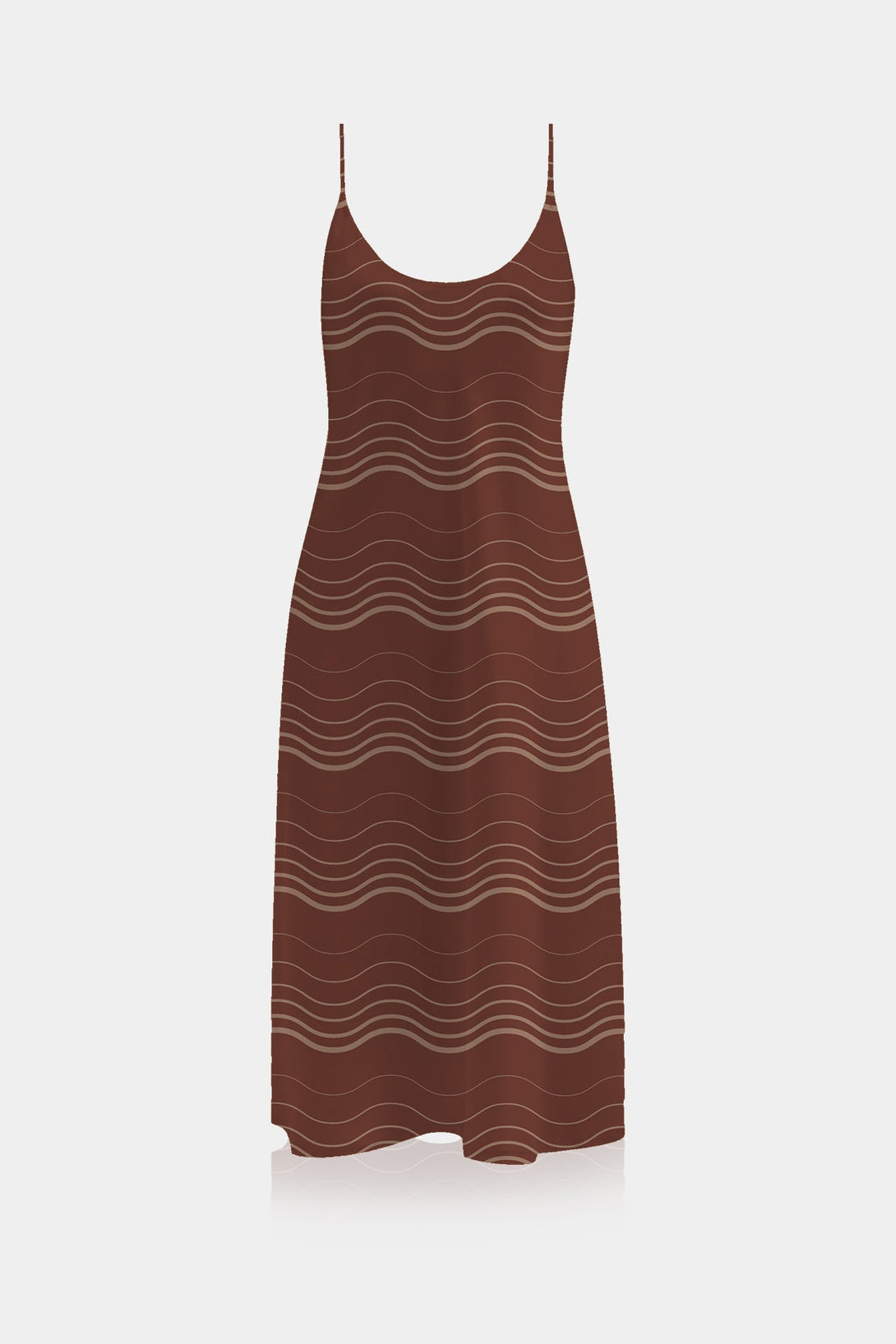 Designer Silk Cami Midi Dress | Camisole Dress