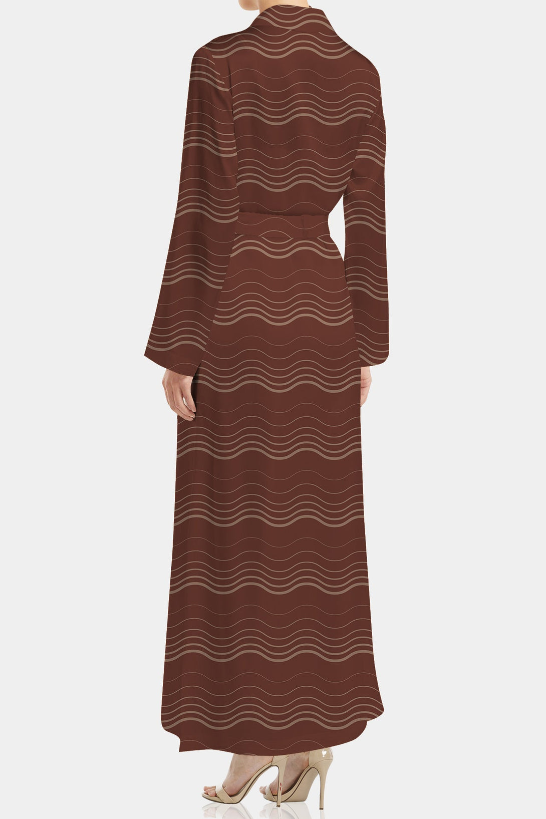 Kyle X Shahida, plus size kimono, luxury kimono, long kimono silk robe