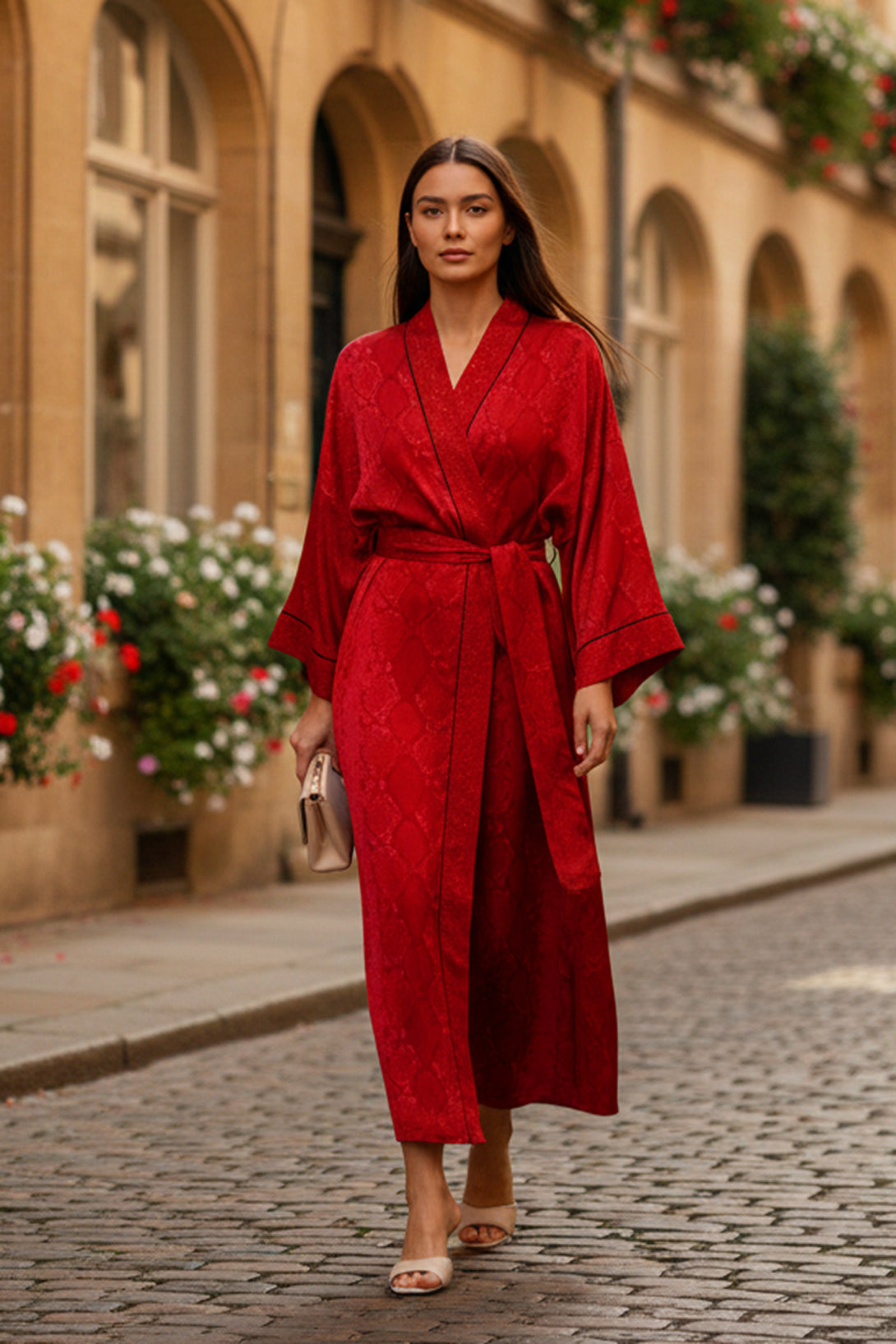 silk-robe, womens-silk-robe, Kyle-X-Shahida, printed-robe, silk-kimono, luxury-robe, womens-fashion, elegant-robe, designer-robe, silk-clothing