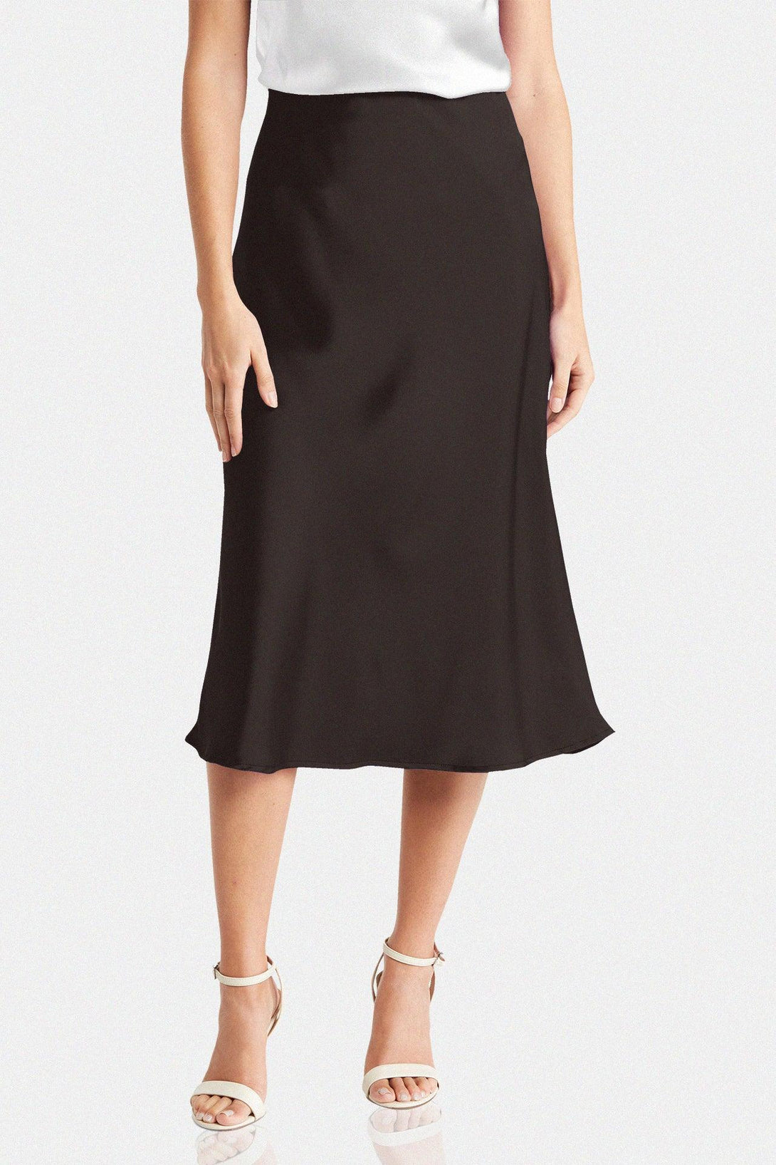 midi length pencil skirt, mid skirts for women, knee skirt length, Shahida Parides,