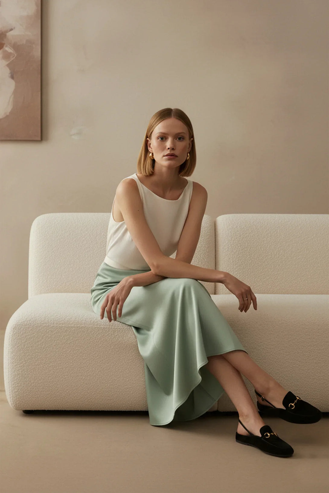 Shahida Parides,
high waisted maxi skirt,
high waisted long skirt
full length skirt,