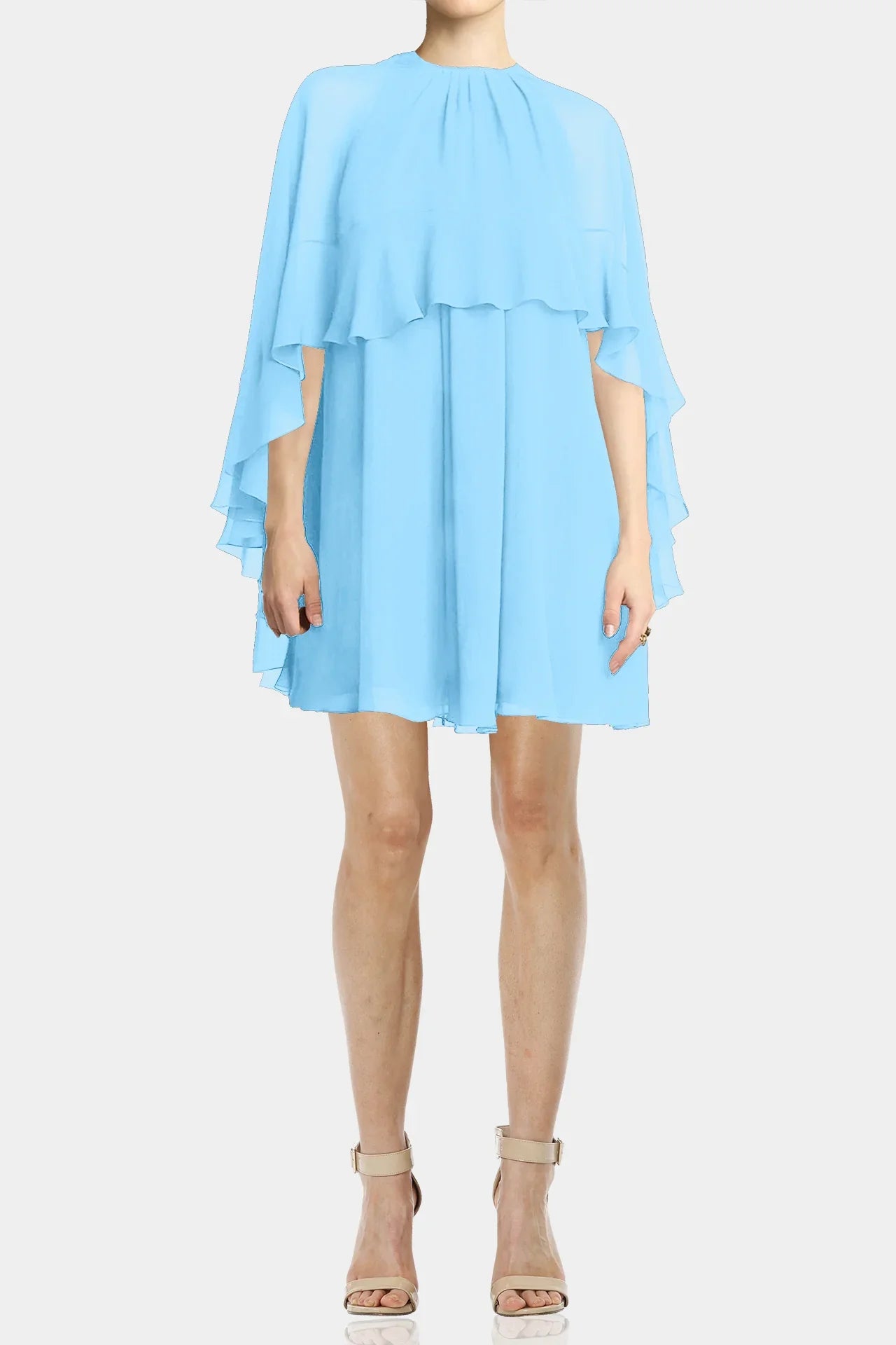 Light Blue Mini Dress Formal