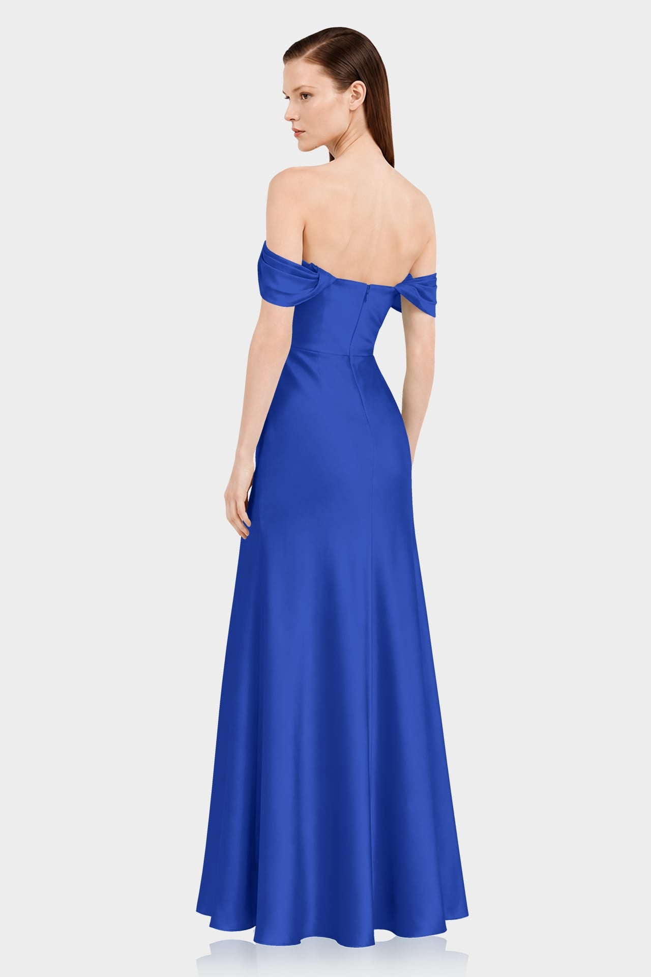 Sapphire Blue Bridesmaid Dress
