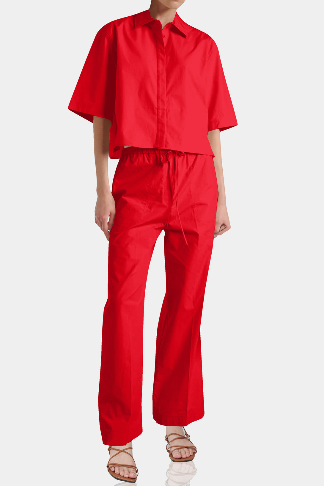 Shahida Parides,
straight leg pull on pants,
straight leg pants women,
straight leg pants,