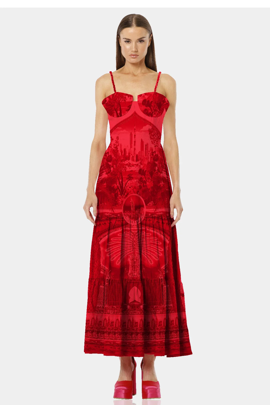 Shahida Parides Vacation Wear Long Maxi Dress - Elegant & Effortless Style