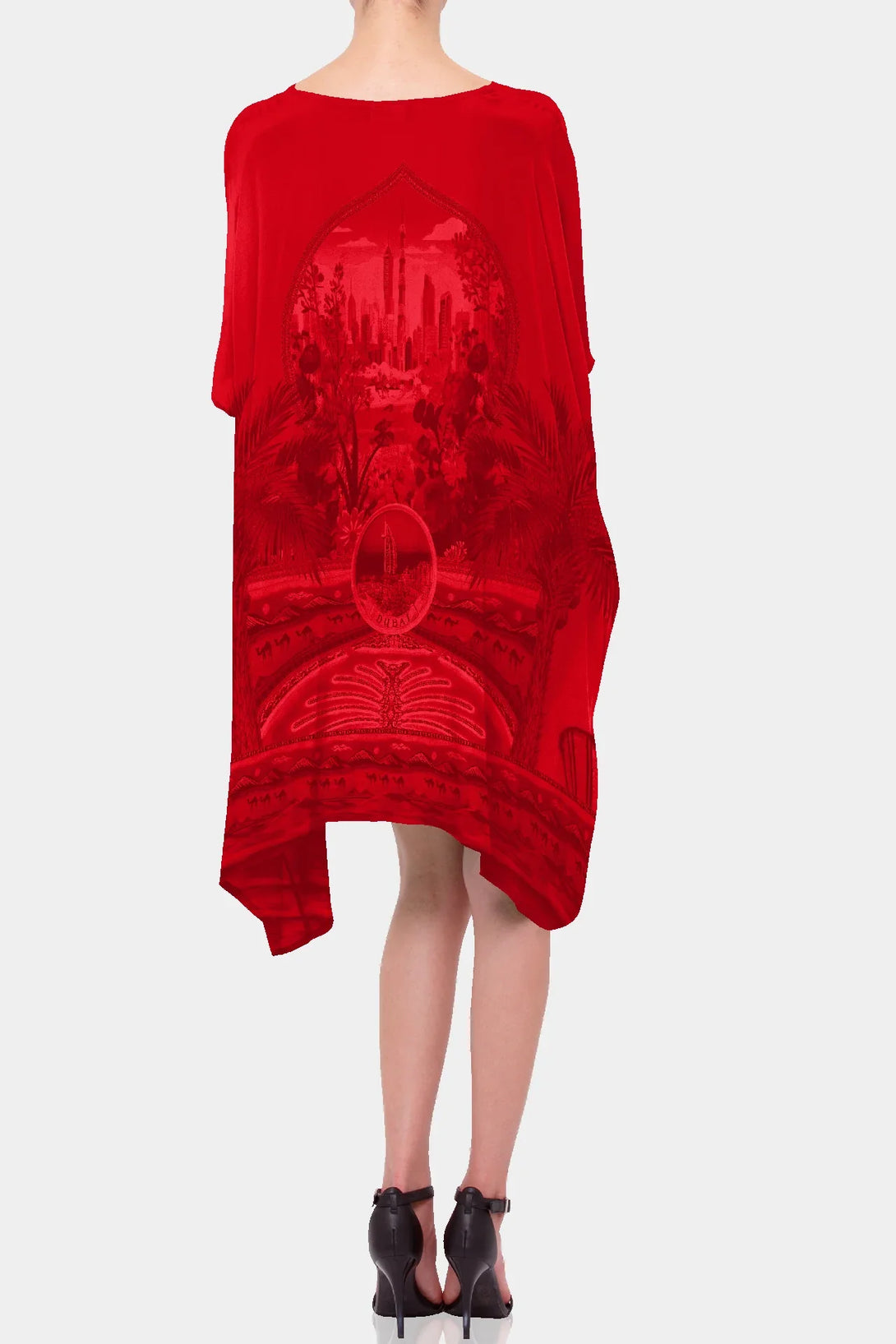 Summer kaftan dresses Shahida Parides kaftan evening dress formal caftan dress for women red kaftan dress