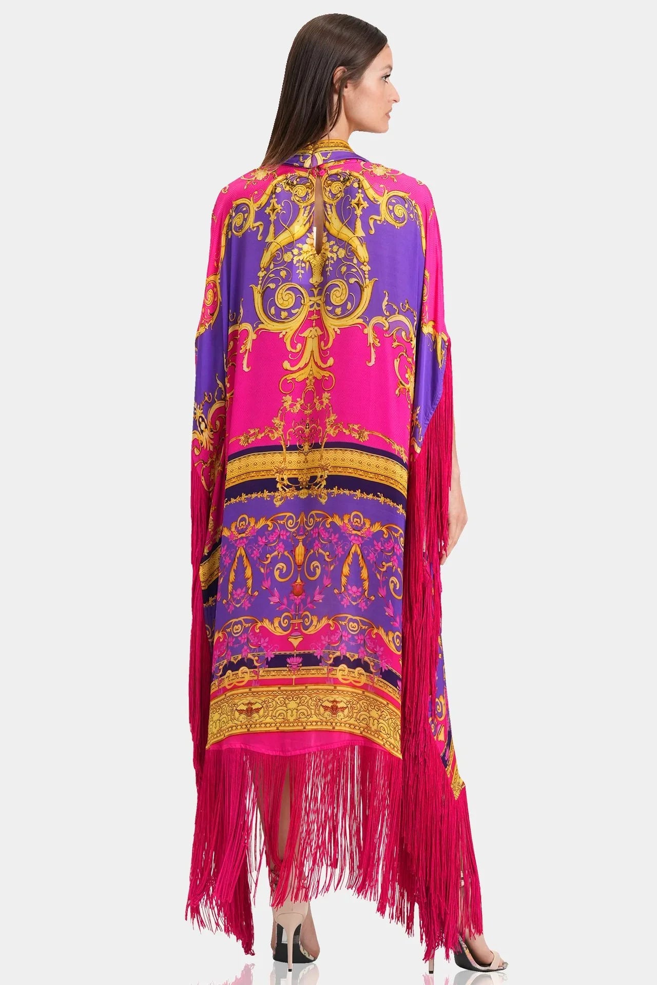 Shahida Designer Women's Clothing Resort Wear | Fringe Kaftan |Shahida Parides