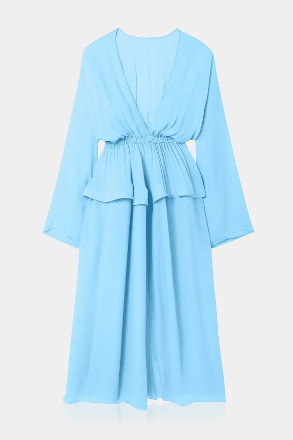 baby blue dress,
midi dress,
casual midi dress,
Shahida Parides,