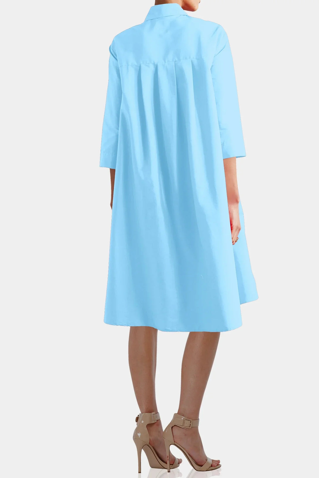 Designer Light Blue Dress | Sun Dresses Women - Shahida Parides Large Designer Light Blue Dress | Sun Dresses Women - Shahida Parides Large