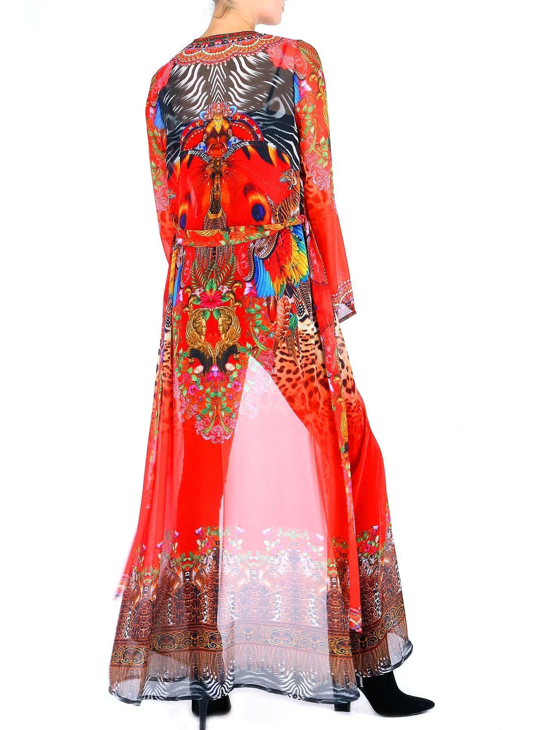  swimsuits and cover ups, designer cover ups, sheer kimono cover up, Shahida Parides,