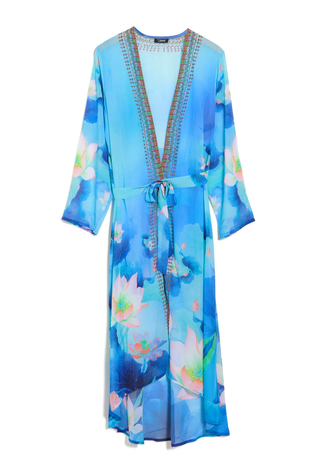 SHAHIDA PARIDES Long Maxi Coverup in Blue at Nordstrom Rack SHAHIDA PARIDES Long Maxi Coverup in Blue at Nordstrom Rack