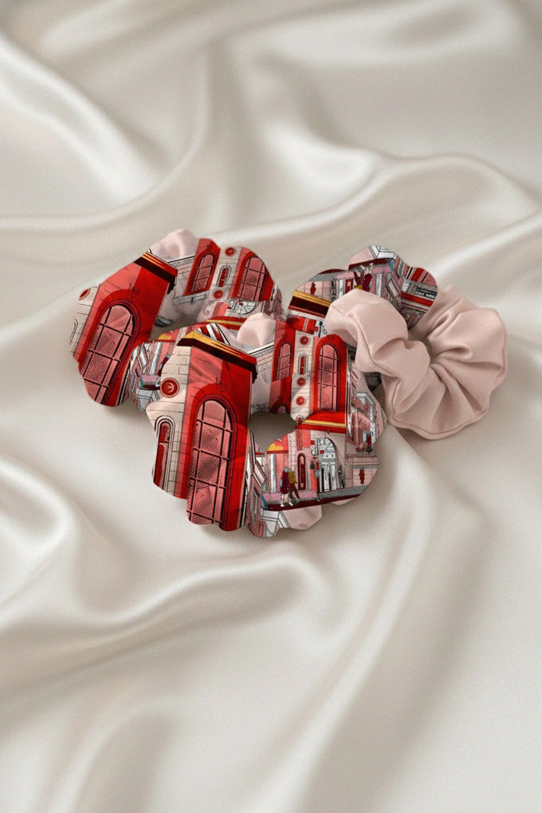 versatile hair styling, cute women scrunchie, modern hair accessory, Kyle-X-Shahida-Rodeo-Drive-Collective