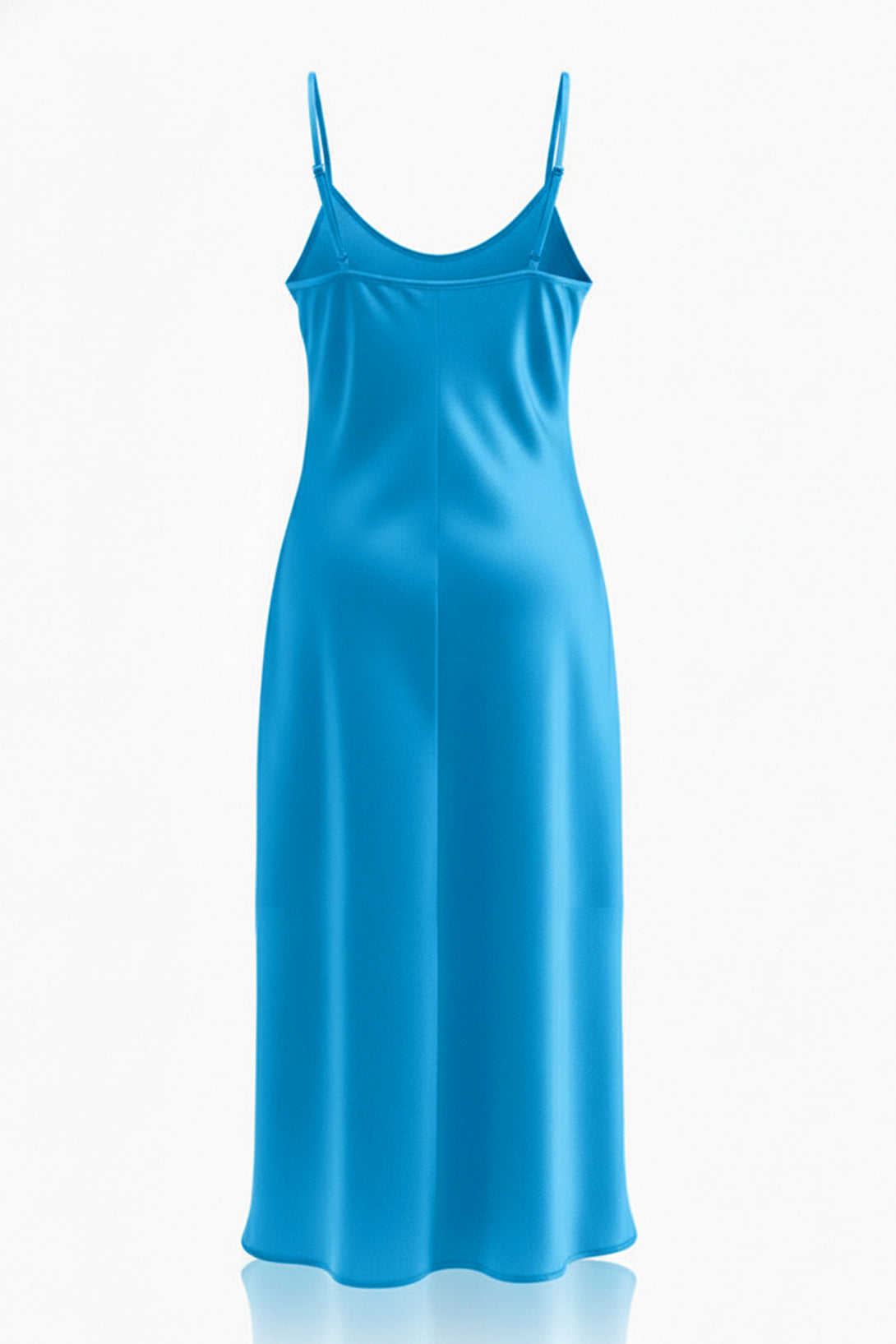 turquoise satin midi dress Women's Satin Lace Trim Midi Slip Dress - Wild Fable Dark Turquoise XL