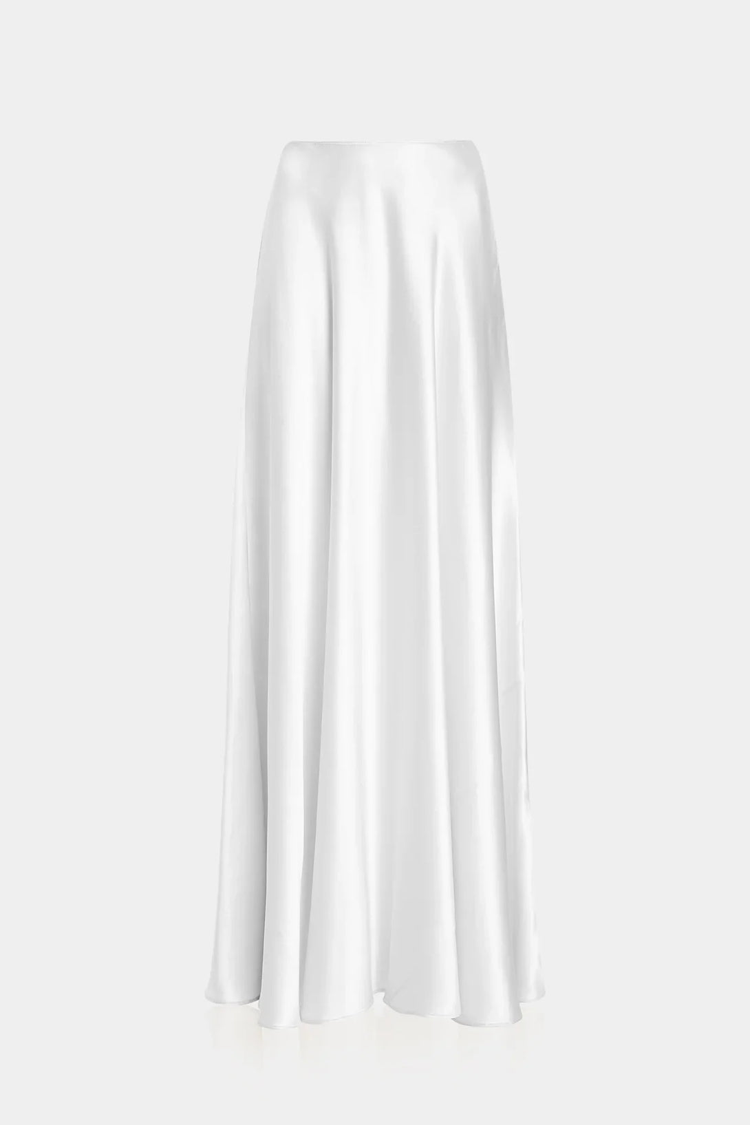 white silk maxi skirt,
plus size silk skirt,
Long skirts, Shahida Parides,