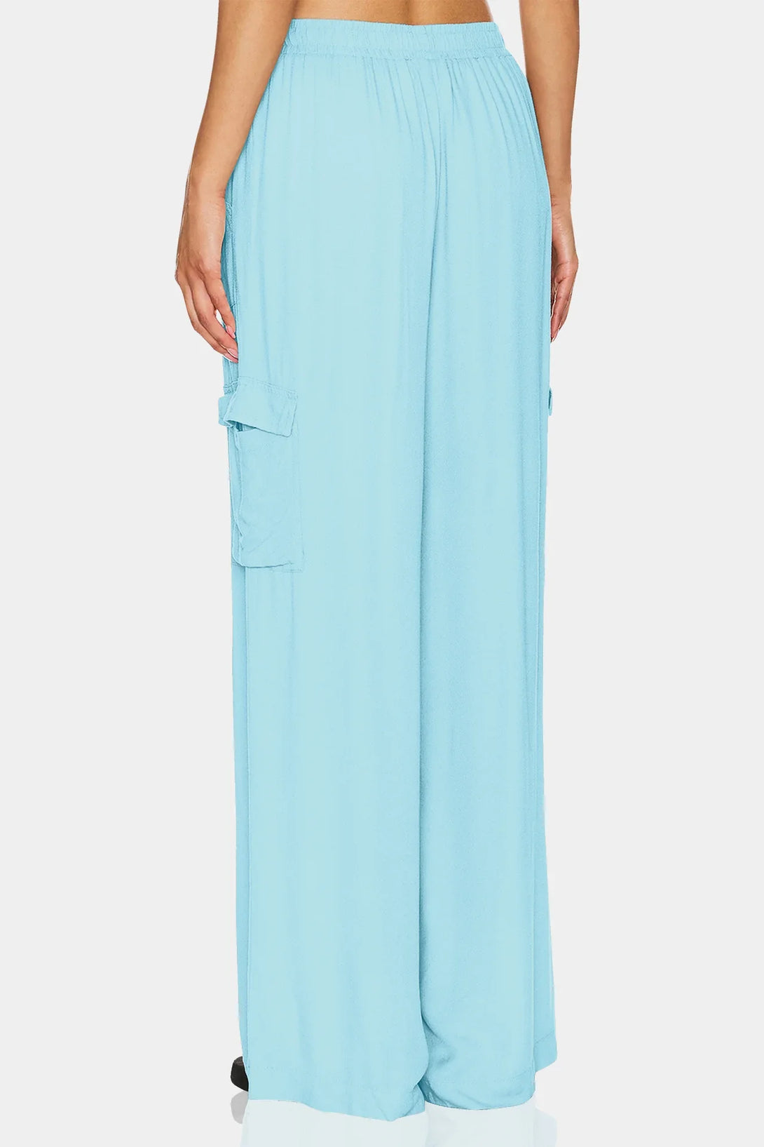 Shahida Parides, royal blue pants, pants for women, straight leg pants,