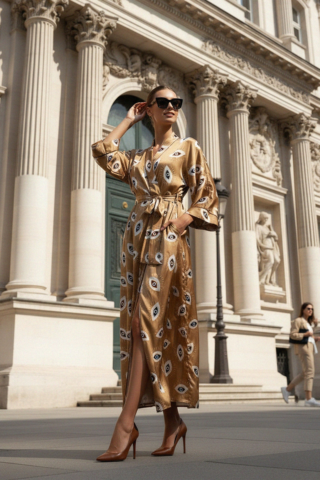 Kyle X Shahida, silk robes and kimonos, robes & kimonos, robe silk kimono,