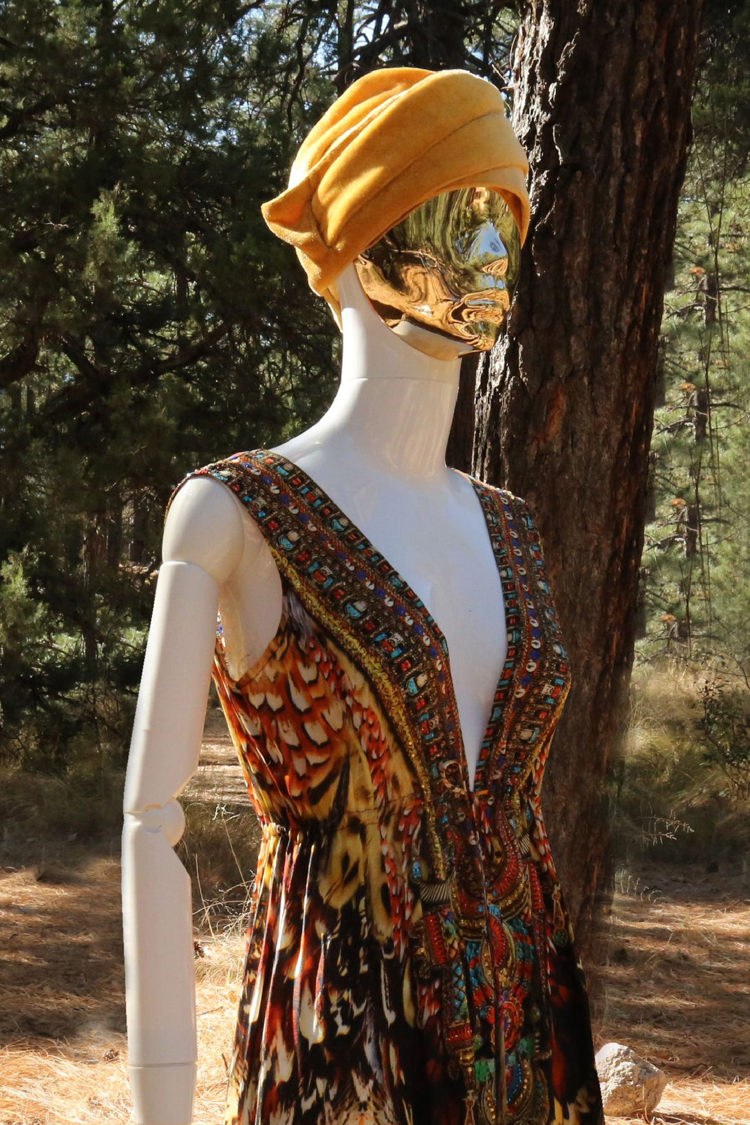  orange summer maxi dress, summer maxi dresses for women, plunging v neck formal dress, Shahida Parides,