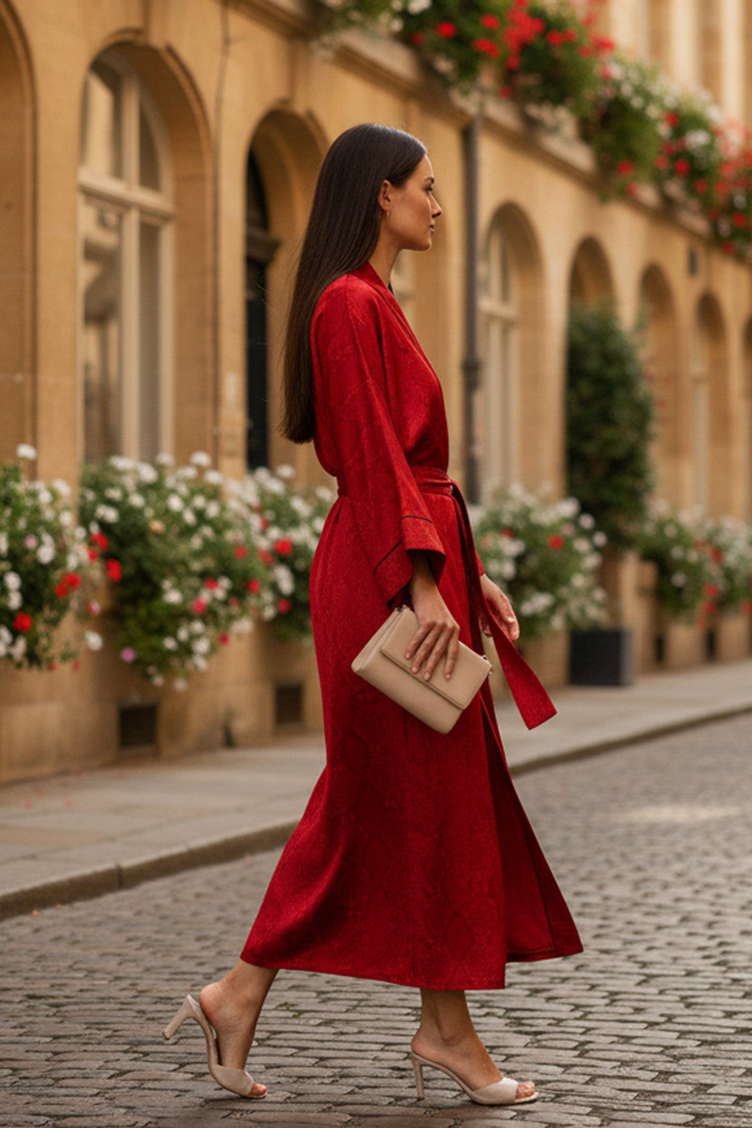 womens-silk-robe, Kyle-X-Shahida, elegant-robe, printed-silk, silk-kimono, luxury-fashion, designer-robe, womens-fashion, silk-clothing, luxury-robe