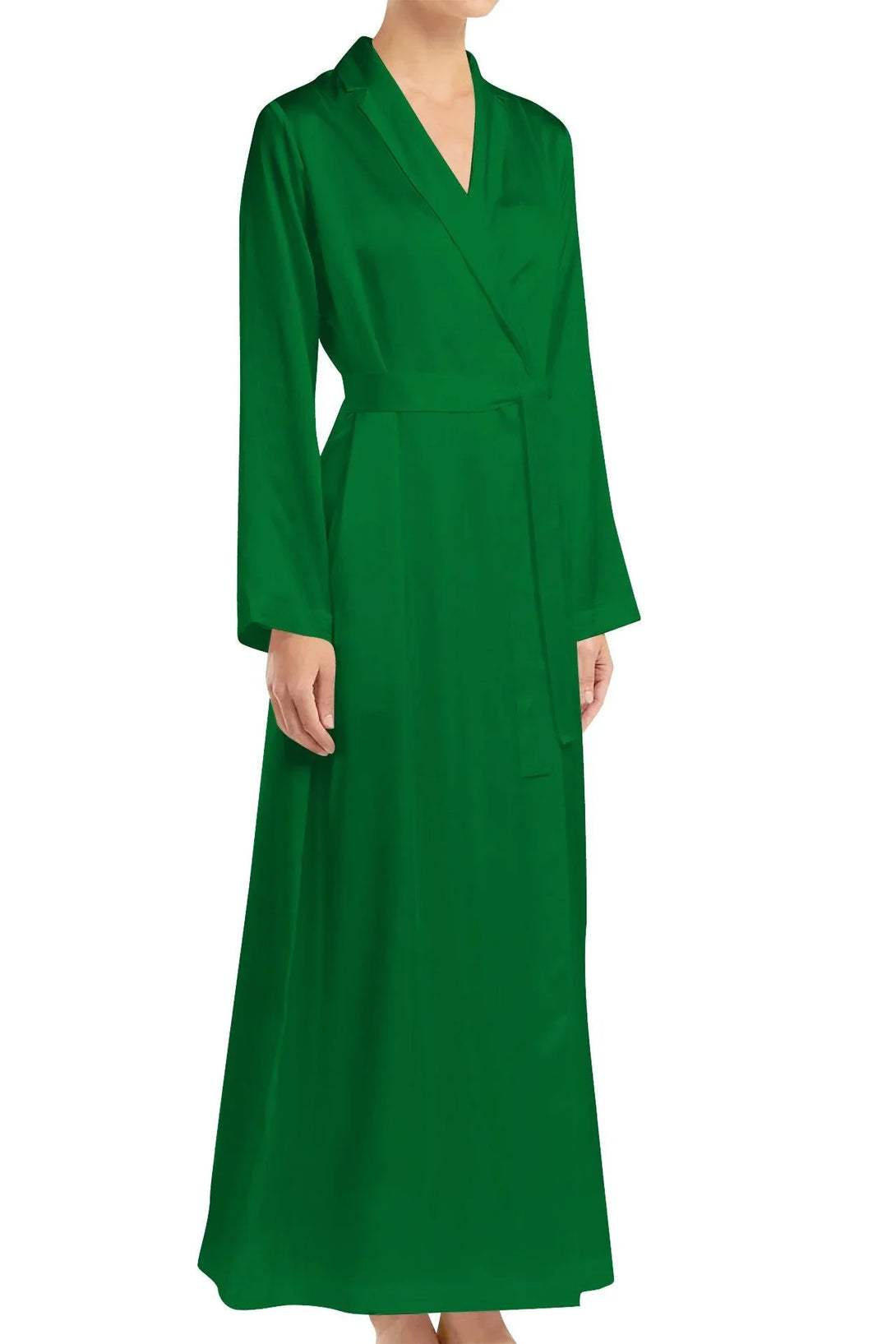 green wrap dress plus size , wrap dress maxi long sleeve , Kyle X Shahida,wrap dress emerald green