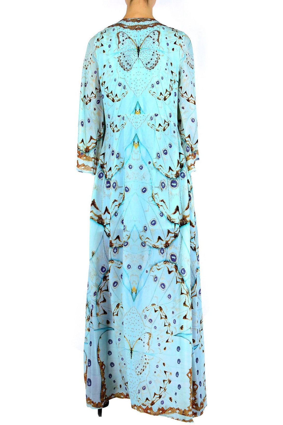  wrap evening dresses, maxi wrap long sleeve dress, Shahida Parides, plus size long wrap dress,