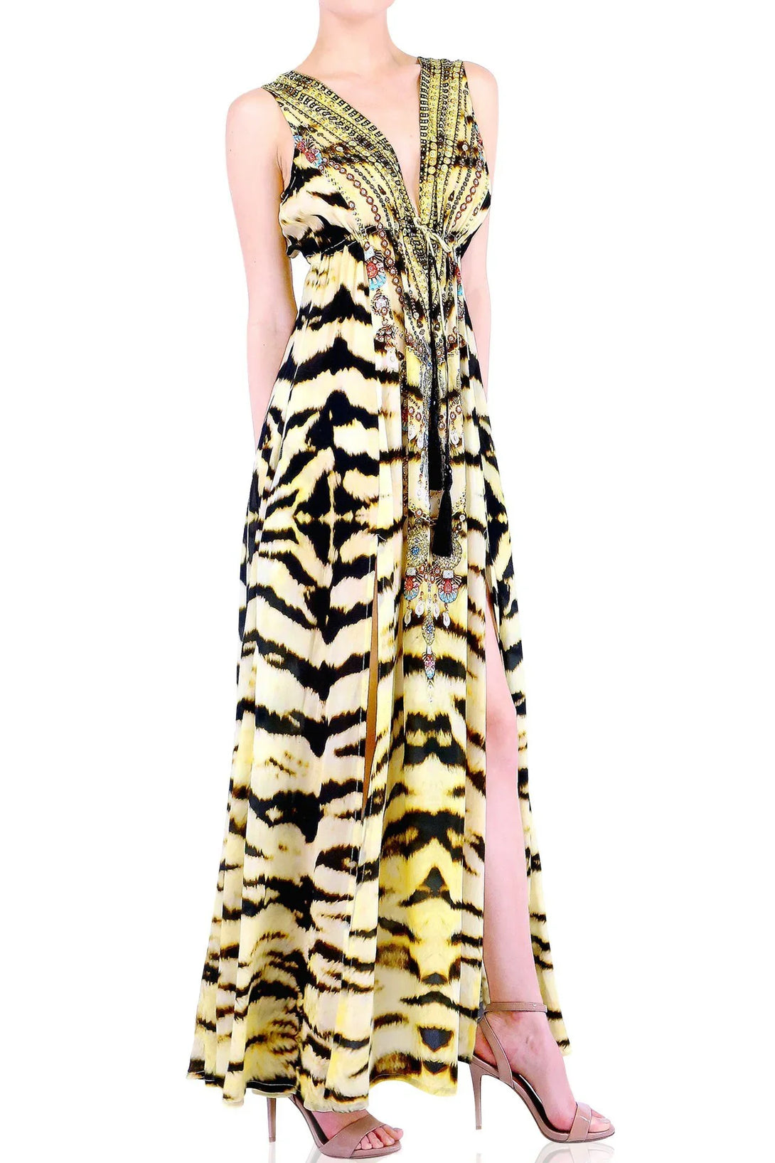 Designer Animal Print Maxi | Long Dresses For Women | Shahida Parides Designer Animal Print Maxi | Long Dresses For Women | Shahida Parides