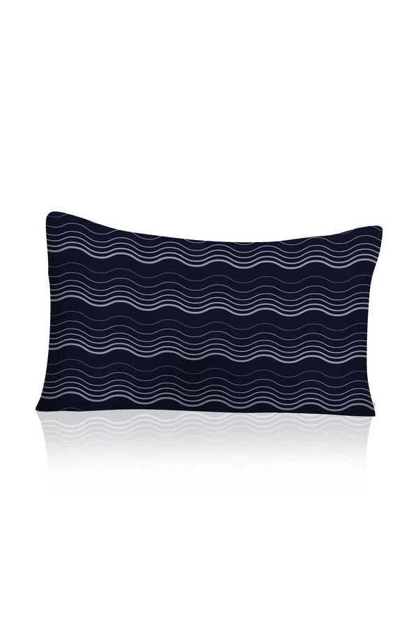 Sustainable Black Pillow Made With Cupro Vegan Silk