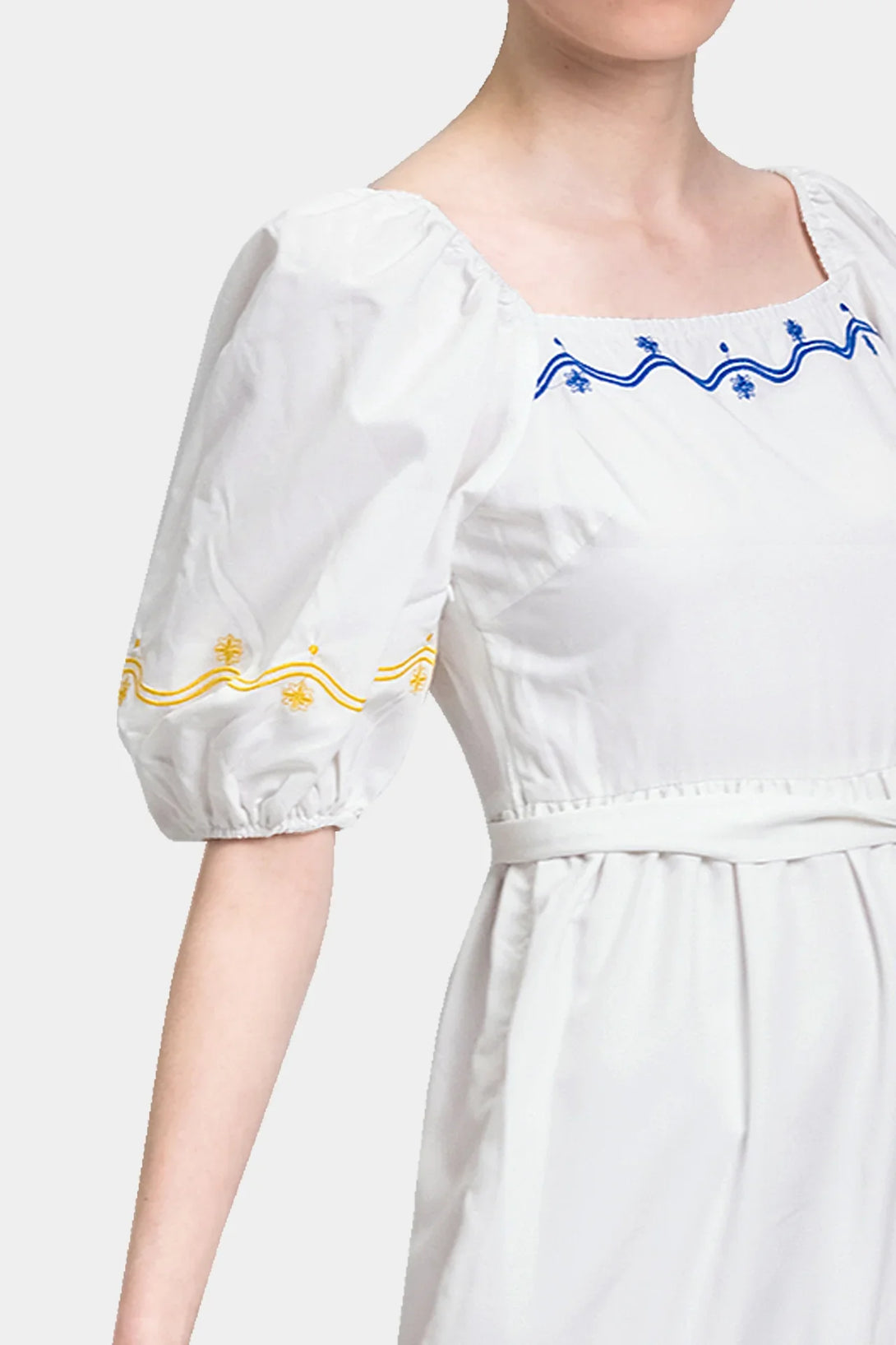  white mid length dress, knee length dresses for women, Shahida Parides, cotton slip dress midi,