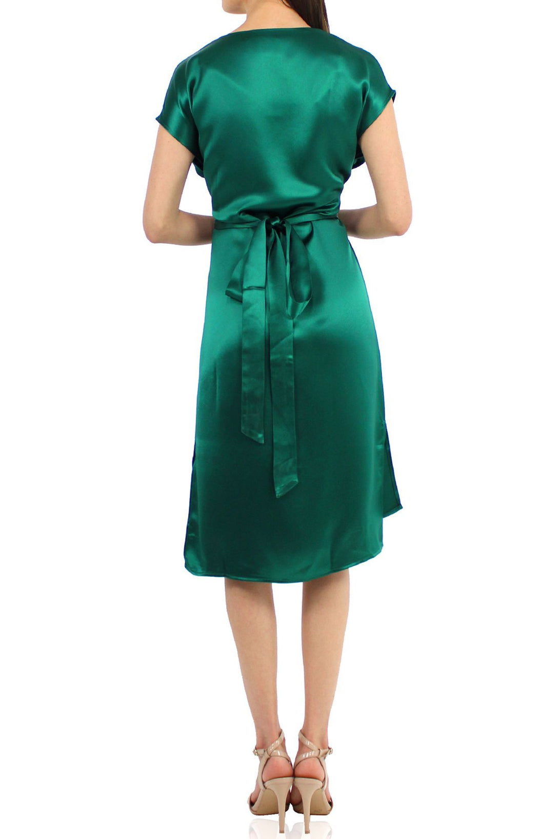 Designer-Mini-Dress-In-Green-By-kyle-Richard