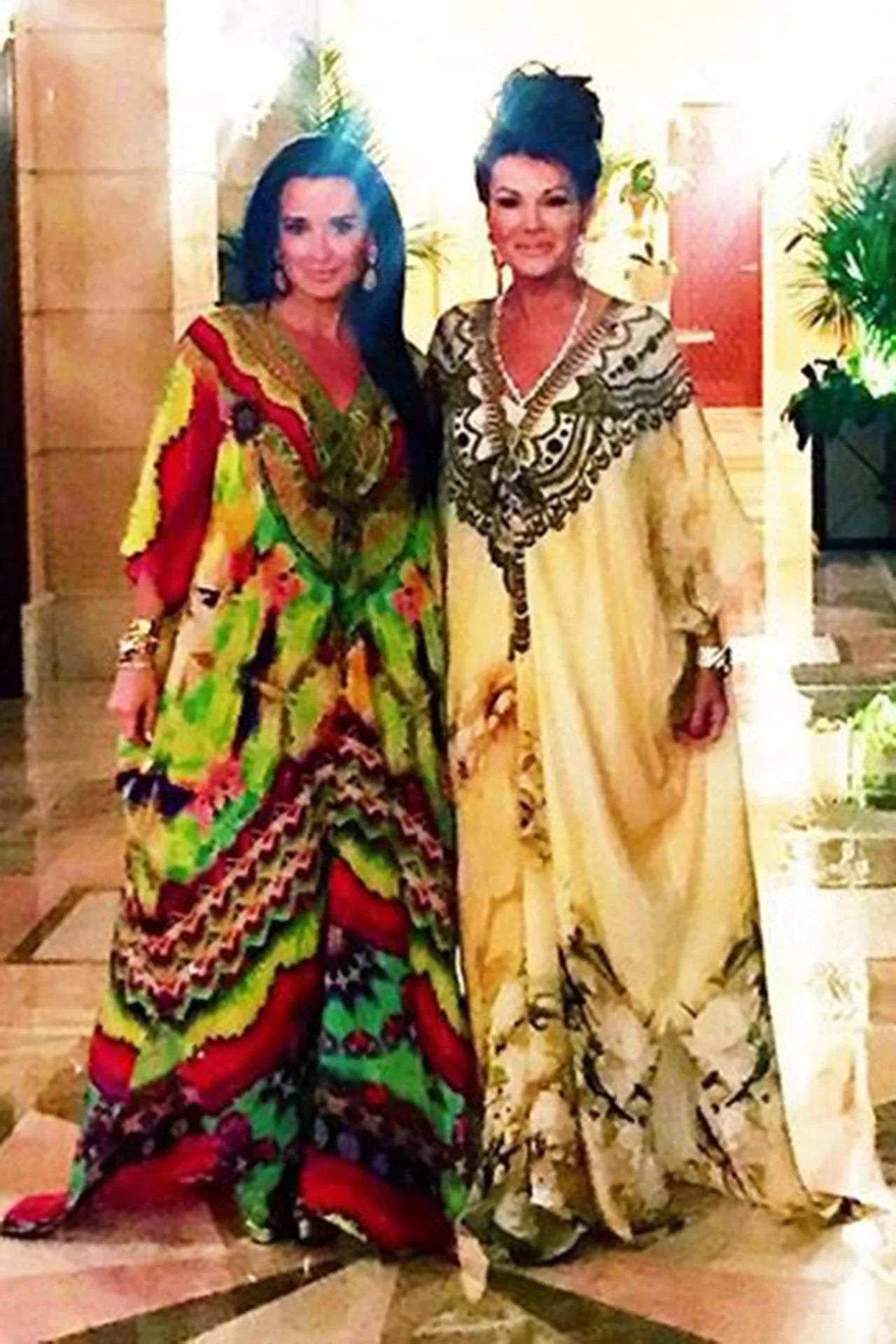 Shahida Kaftan Maxi Dresses- Women's Long Kaftans| Printed Kaftan Dress ...