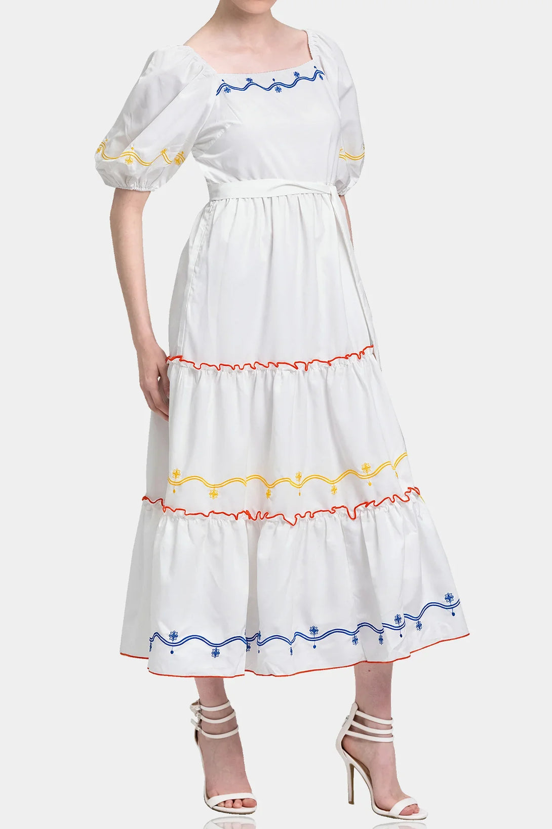  white midi summer dress, Shahida Parides, ladies midi summer dresses, silk slip dress midi,