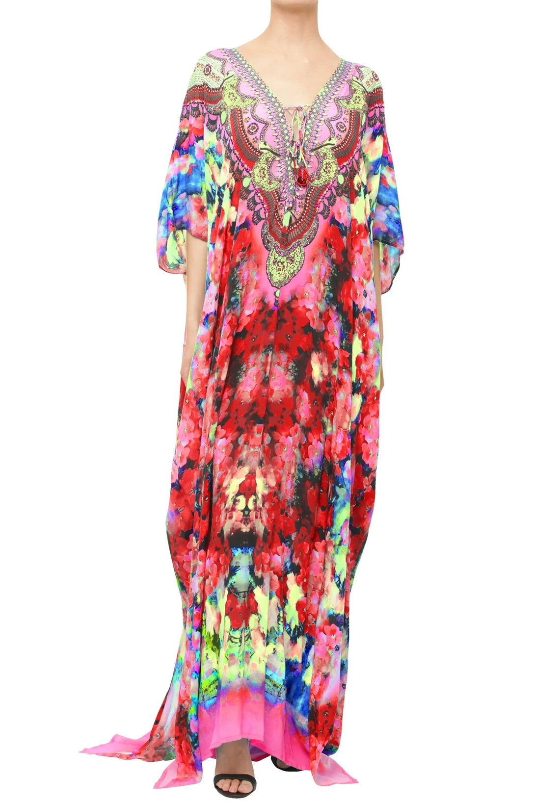  plus size vacation wear, Shahida Parides, summer vacation outfits, outfit kaftan,