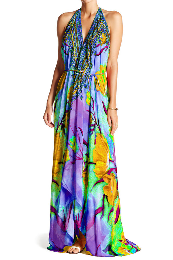 Purple Multiway Long Dress