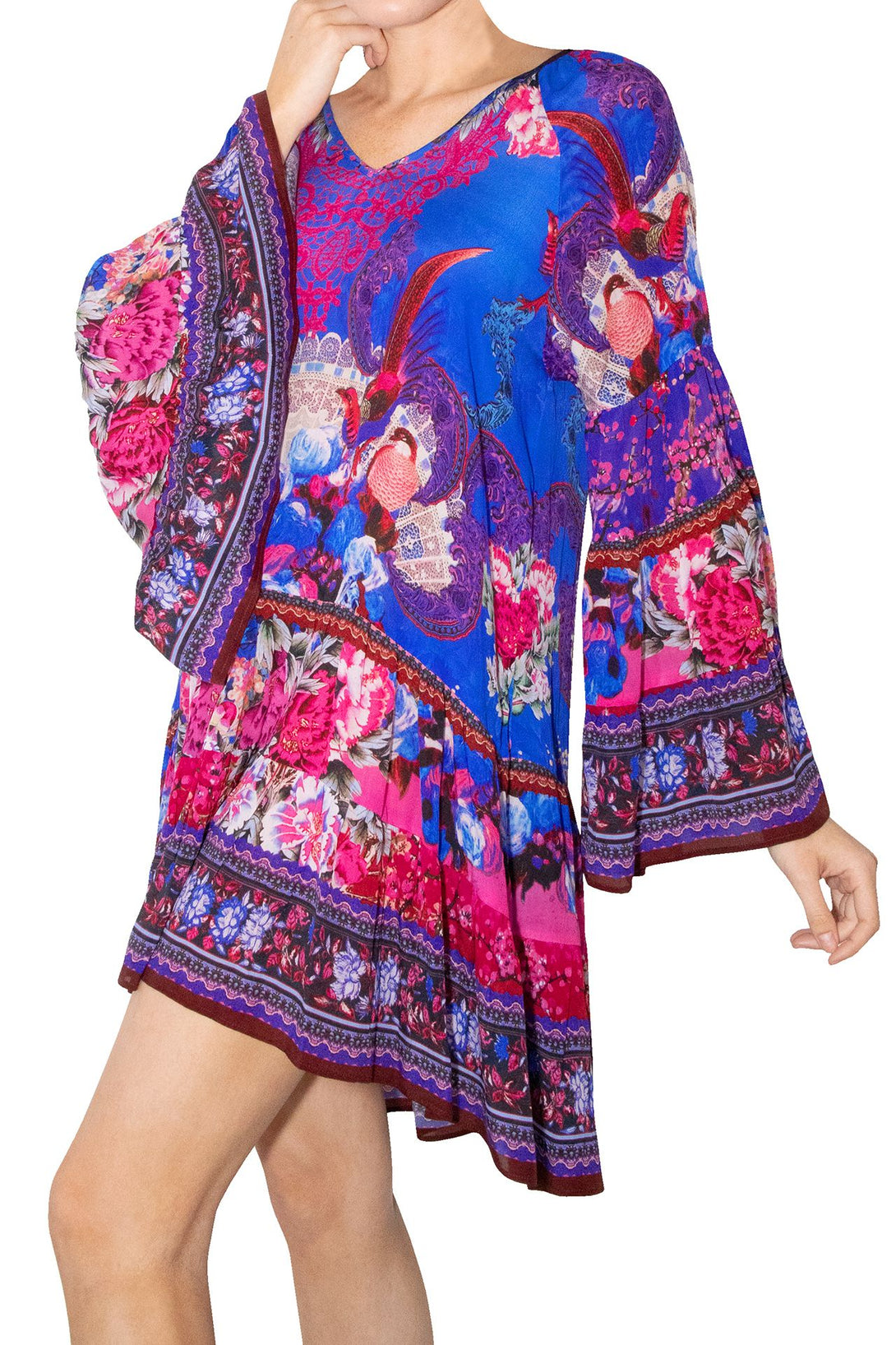  mini dress light blue, short sleeveless summer dresses,Shahida Parides, mini frock for women,