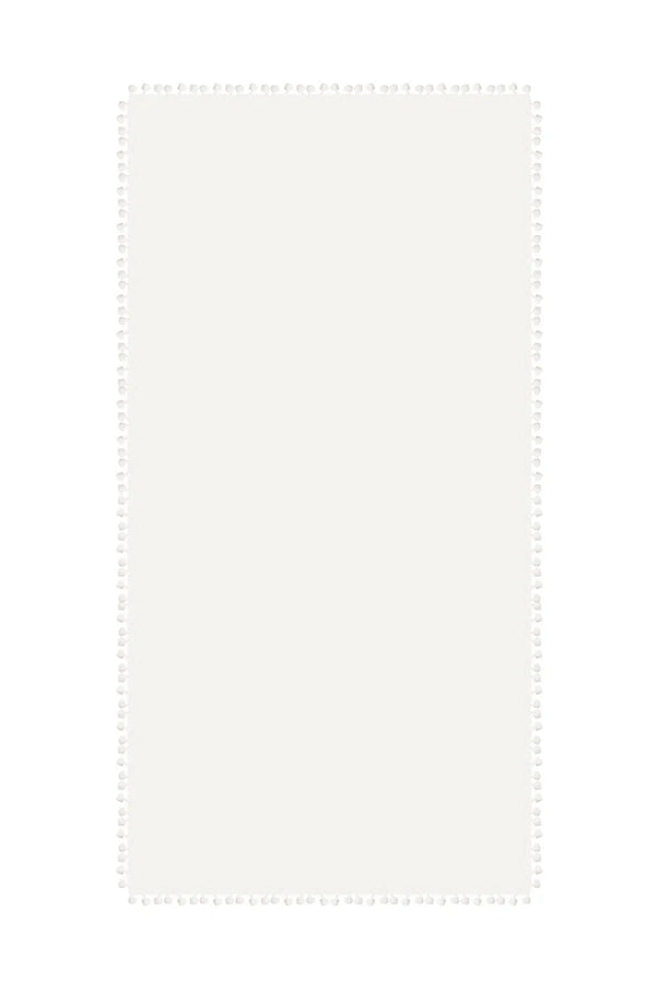 Long Scarf in Solid White