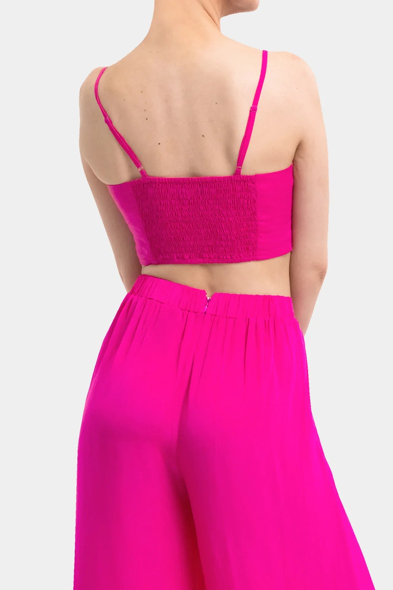 hot pink bralette top