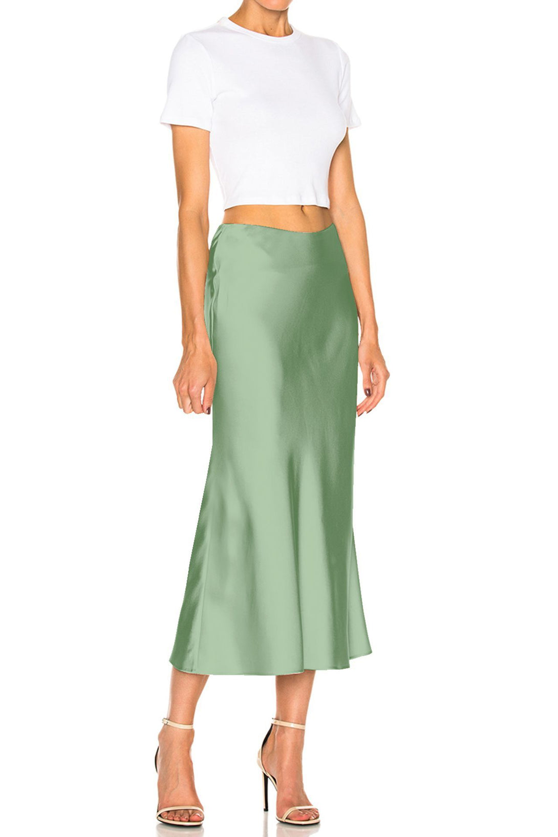 Designer-Skirt-In-Mint-For-Womens-By-Kyle-Richards