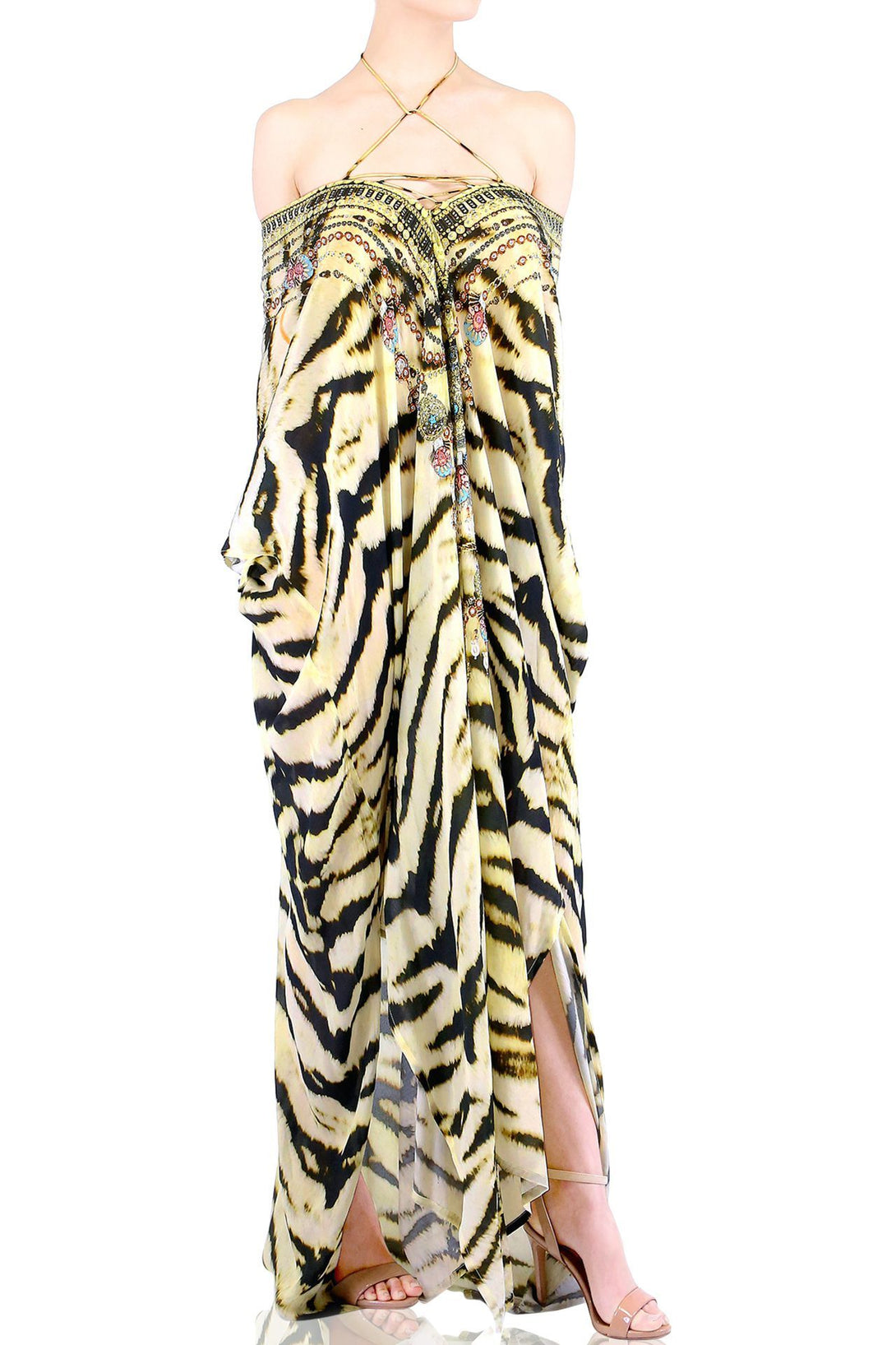 Caftan Dress : Long Kaftan For Women {Designer Silk Caftans} – Shahida ...