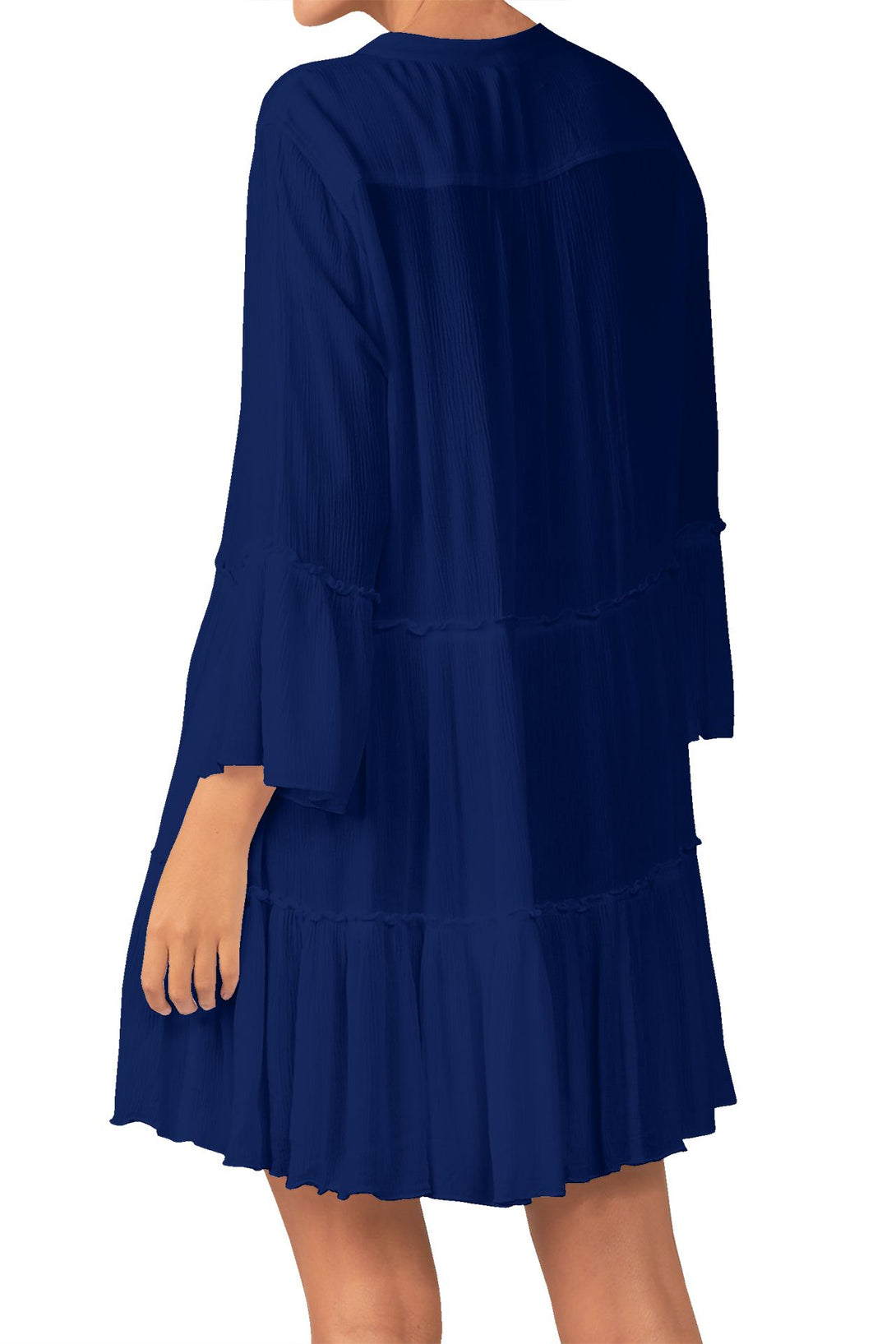  royal blue mini dress, short sleeve summer dresses, Shahida Parides, mini frock for women,