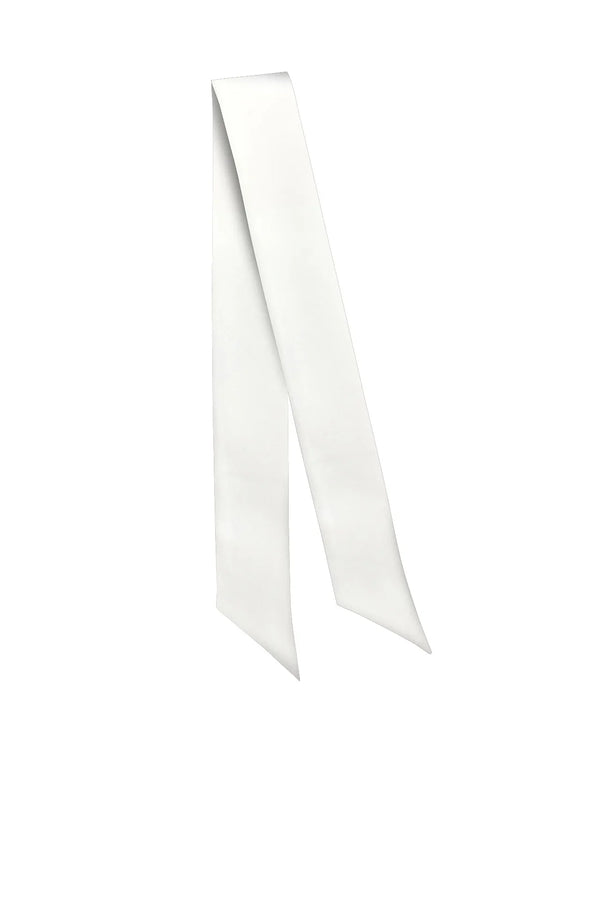 Solid Twily Scarf in White