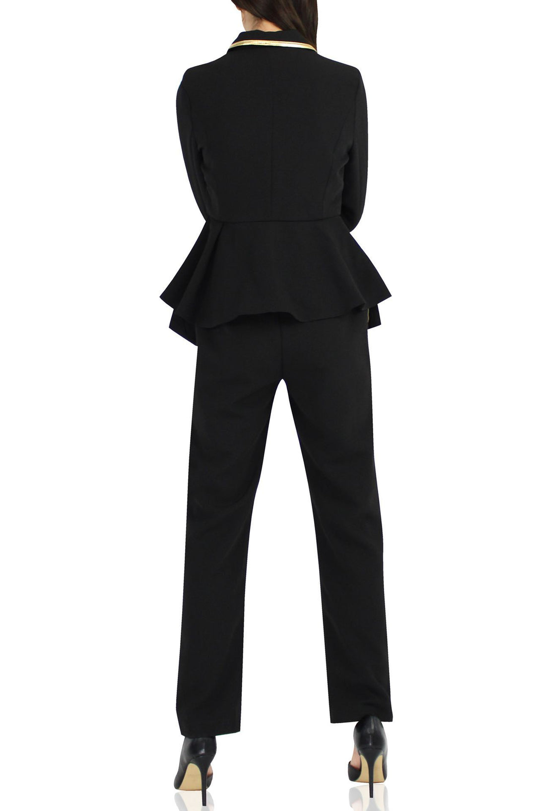Kyle-Women-Designer-Black-Matching-Suit