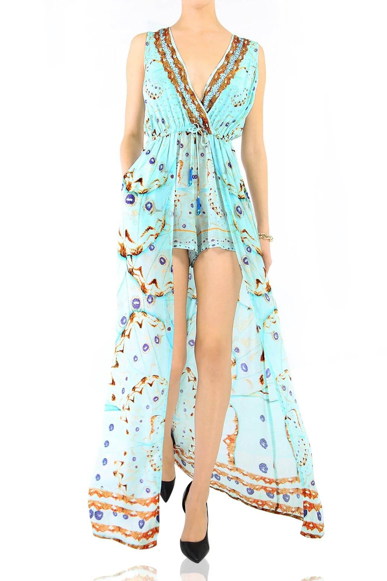 Hi Low Romper Dress for Women : 2021 Designer Romper | Hi Low Dresses ...