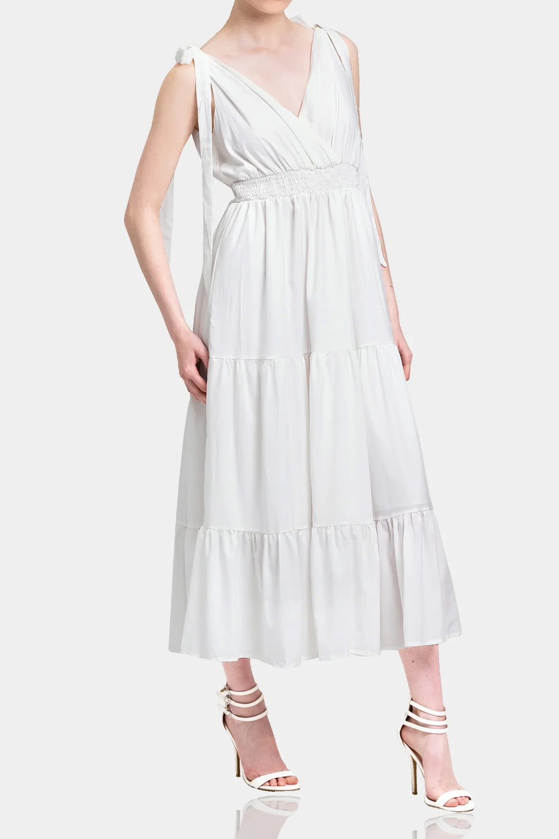 womens cotton summer midi dresses Organic Cotton Midi Dress for Summer | Plus Size White Cotton Dress Small