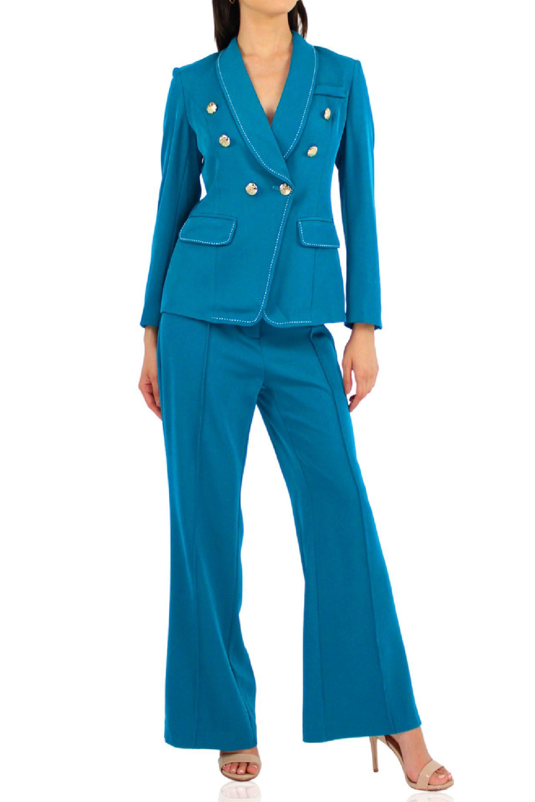 Silk-Designer-Blue-Matching-Suit-Set-By-Kyle-Richard