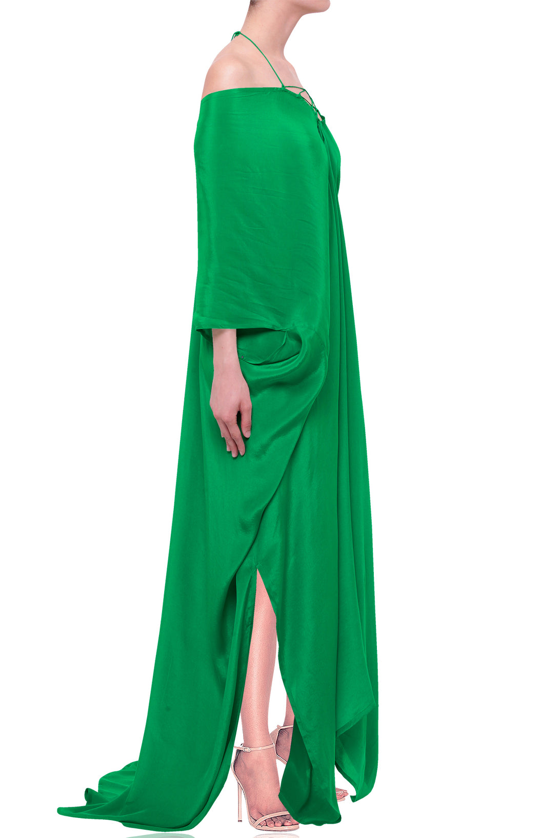 Green Kaftan | Designer Green Kaftan & Green Kaftan Dress - Shahida Parides