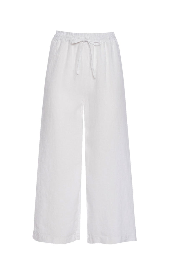 Designer Solid White Pant