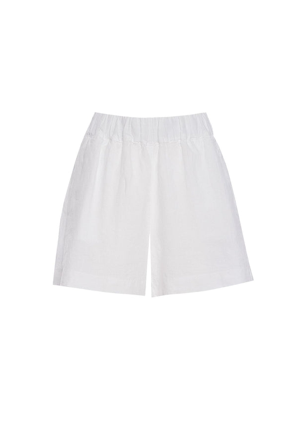 Shorts in Solid White