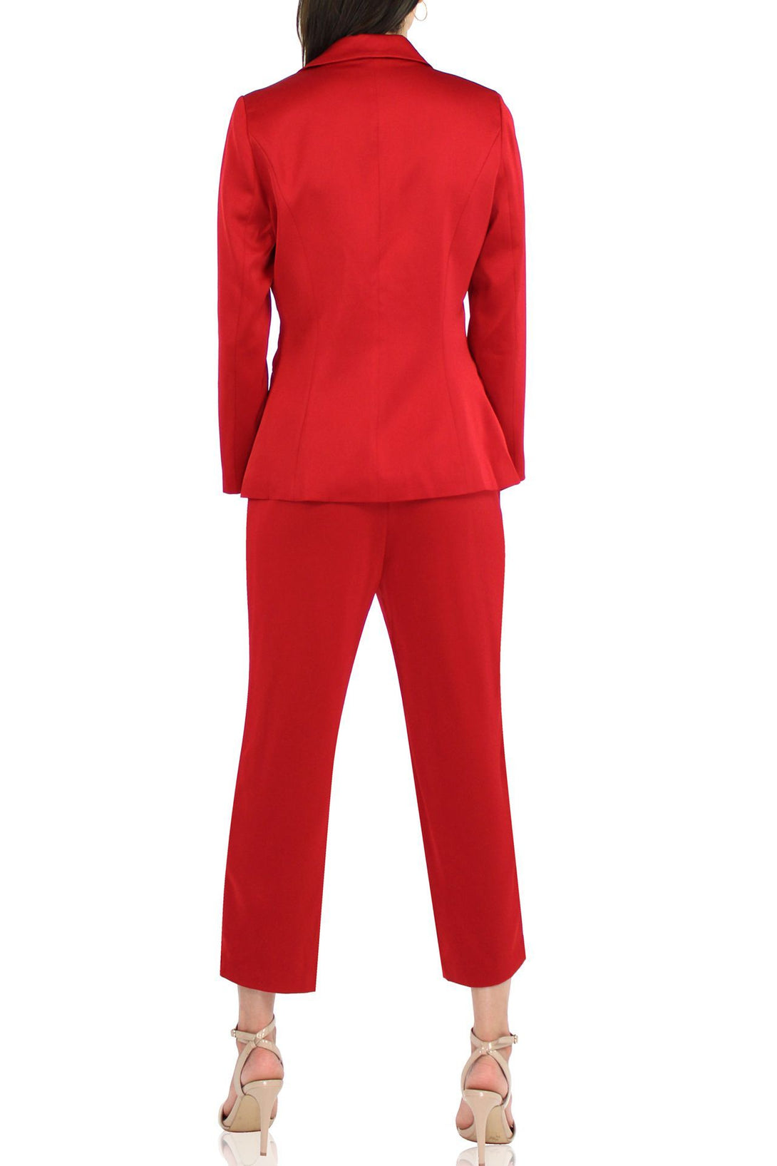Women-Designer-Belted-Matching-Suit-Set-In-Red-by-Kyle-Richards