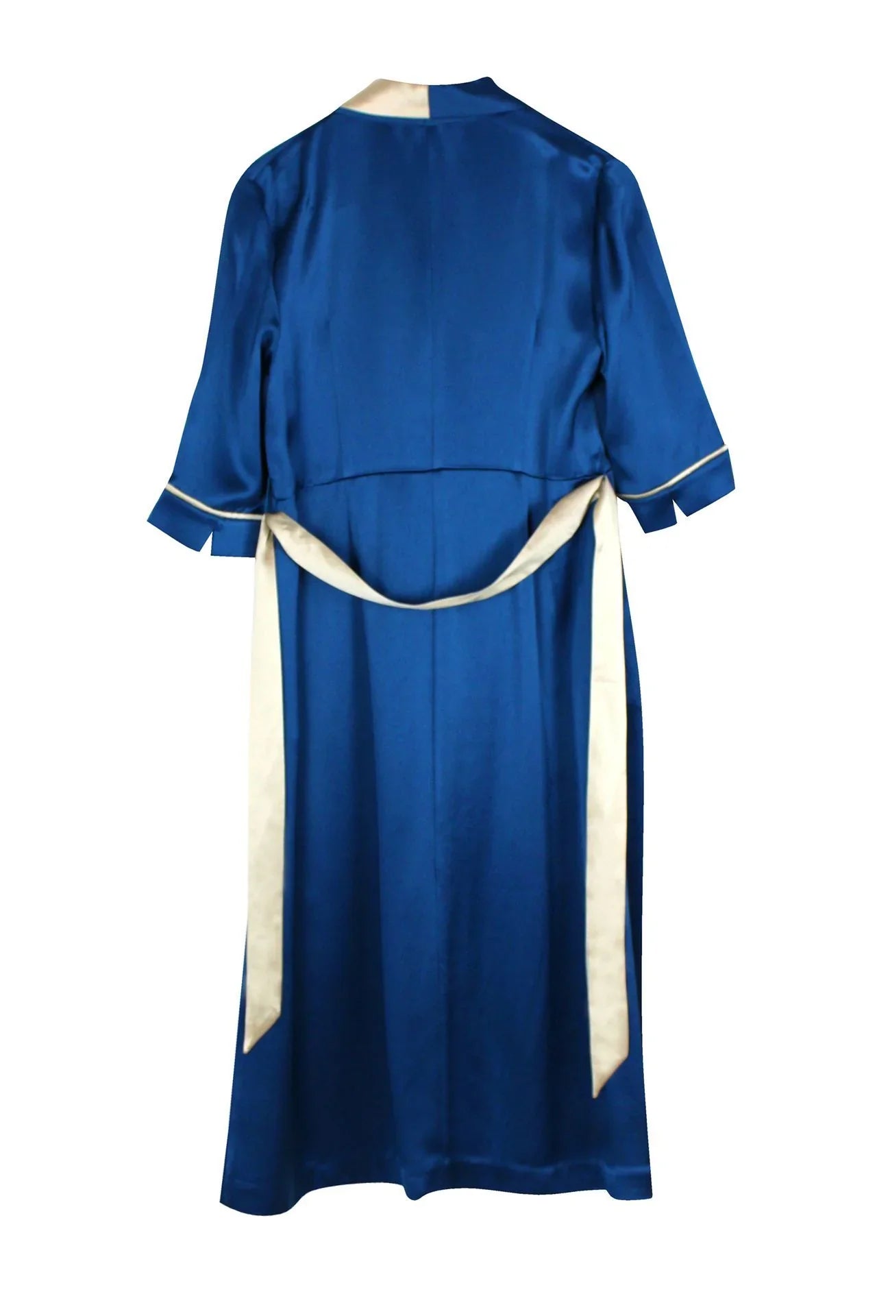 Blue Robe Dress Women Dual Tone Robe Dress In Blue - Kyle x Shahida – Shahida Parides